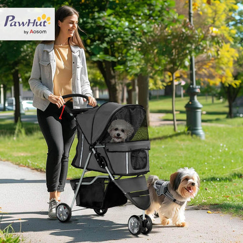 Cochecito para perros pequeños y gatos 